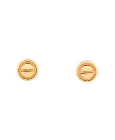 Pre-owned Pre-owned Cartier  Cartier Love Stud Earrings 18k Gold