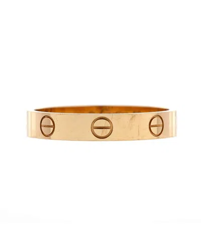 Pre-owned Pre-owned Cartier  Cartier Love Wedding Band Ring 18k Gold