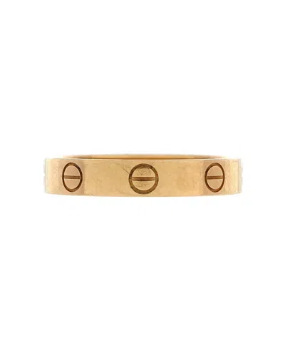Pre-owned Pre-owned Cartier  Cartier Love Wedding Band Ring 18k Gold