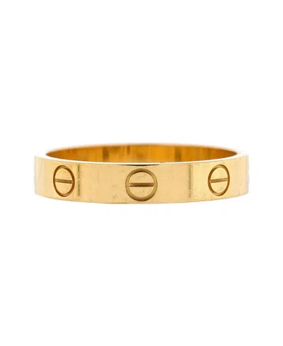 Pre-owned Pre-owned Cartier  Cartier Love Wedding Band Ring 18k Gold