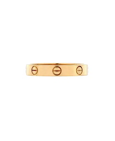 Pre-owned Pre-owned Cartier  Cartier Love Wedding Band Ring 18k Gold