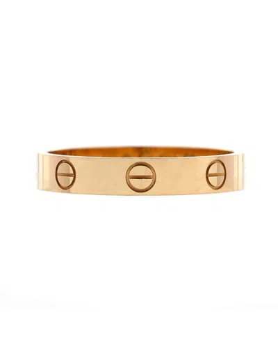 Pre-owned Pre-owned Cartier  Cartier Love Wedding Band Ring 18k Gold
