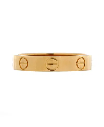 Pre-owned Pre-owned Cartier  Cartier Love Wedding Band Ring 18k Gold