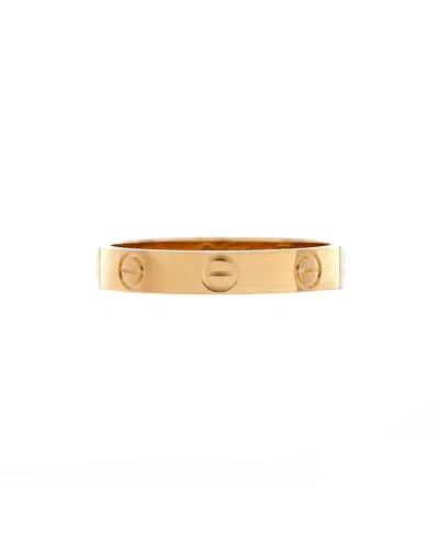 Pre-owned Pre-owned Cartier  Cartier Love Wedding Band Ring 18k Gold