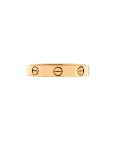 Pre-owned Pre-owned Cartier  Cartier Love Wedding Band Ring 18k Gold