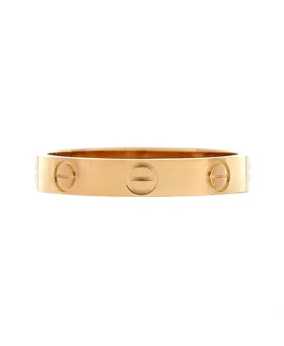 Pre-owned Pre-owned Cartier  Cartier Love Wedding Band Ring 18k Gold