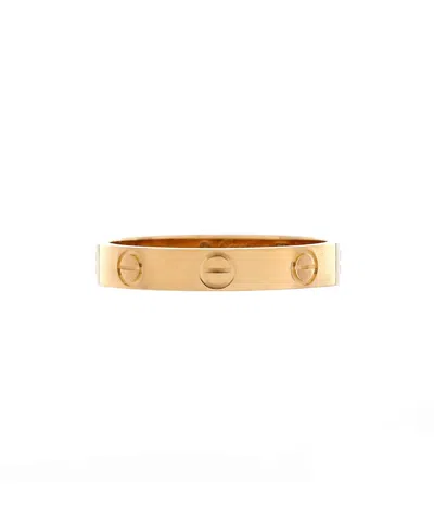 Pre-owned Pre-owned Cartier  Cartier Love Wedding Band Ring 18k Gold