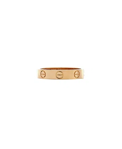 Pre-owned Pre-owned Cartier  Cartier Love Wedding Band Ring 18k Gold