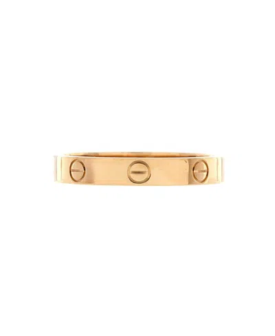 Pre-owned Pre-owned Cartier  Cartier Love Wedding Band Ring 18k Gold