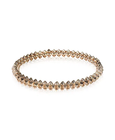 Pre-owned Pre-owned Cartier  Cartier Medium Model Clash De Cartier 18k Rose Gold Bracelet In Pink