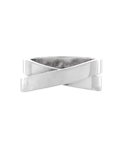 Pre-owned Pre-owned Cartier  Cartier Paris Nouvelle Vague Crossover Ring 18k White Gold