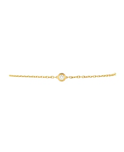 Pre-owned Pre-owned Cartier  Cartier Small D'amour Bracelet 18k Gold And Diamond