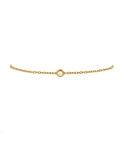 Pre-owned Pre-owned Cartier  Cartier Small D'amour Bracelet 18k Gold And Diamond