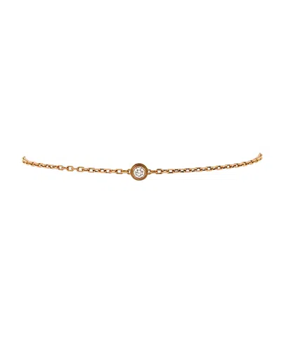 Pre-owned Pre-owned Cartier  Cartier Small D'amour Bracelet 18k Rose Gold And Diamond