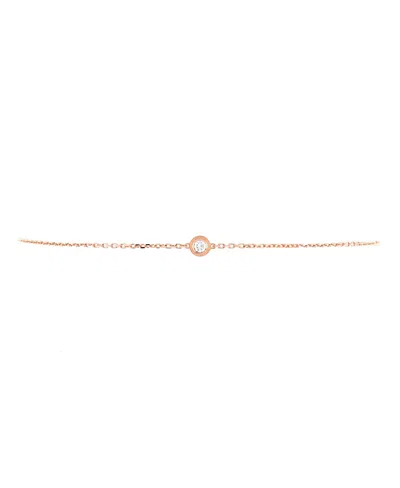 Pre-owned Pre-owned Cartier  Cartier Small D'amour Bracelet 18k Rose Gold And Diamond