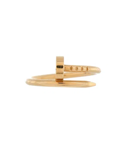 Pre-owned Pre-owned Cartier  Cartier Small Juste Un Clou Ring 18k Gold
