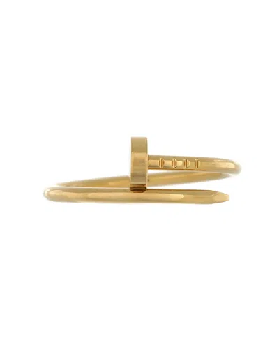Pre-owned Pre-owned Cartier  Cartier Small Juste Un Clou Ring 18k Gold