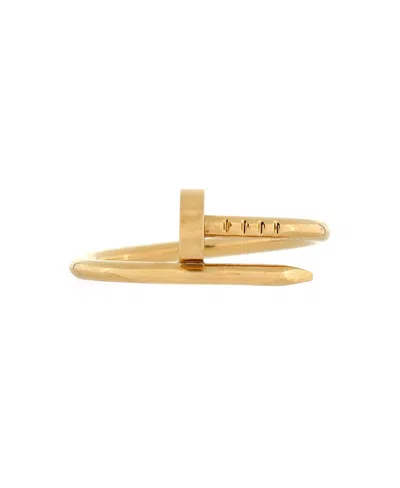 Pre-owned Pre-owned Cartier  Cartier Small Juste Un Clou Ring 18k Gold