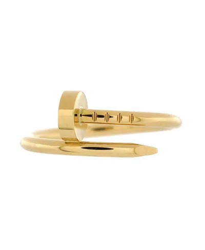 Pre-owned Pre-owned Cartier  Cartier Small Juste Un Clou Ring 18k Gold