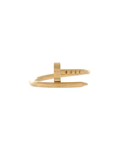 Pre-owned Pre-owned Cartier  Cartier Small Juste Un Clou Ring 18k Gold