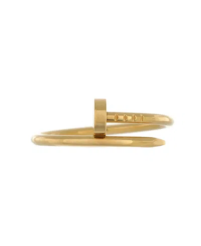 Pre-owned Pre-owned Cartier  Cartier Small Juste Un Clou Ring 18k Gold In Yellow