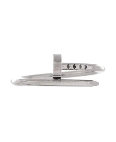 Pre-owned Pre-owned Cartier  Cartier Small Juste Un Clou Ring 18k White Gold