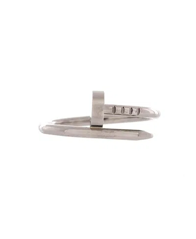 Pre-owned Pre-owned Cartier  Cartier Small Juste Un Clou Ring 18k White Gold