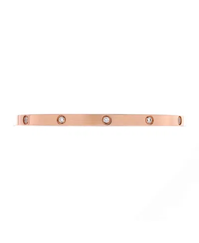 Pre-owned Pre-owned Cartier  Cartier Small Love 10 Diamond Bracelet 18k Rose Gold With Diamonds