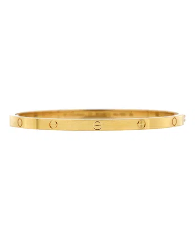 Pre-owned Pre-owned Cartier  Cartier Small Love Bracelet 18k Gold