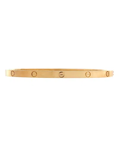 Pre-owned Pre-owned Cartier  Cartier Small Love Bracelet 18k Gold