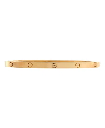Pre-owned Pre-owned Cartier  Cartier Small Love Bracelet 18k Gold