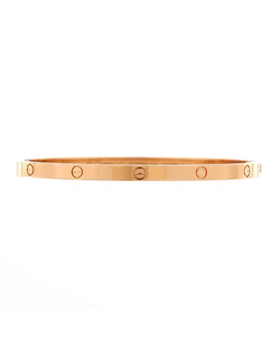 Pre-owned Pre-owned Cartier  Cartier Small Love Bracelet 18k Rose Gold