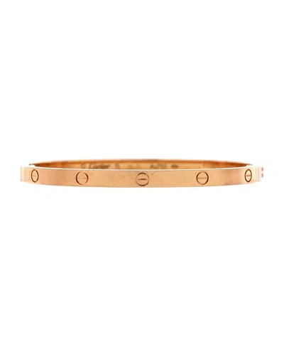 Pre-owned Pre-owned Cartier  Cartier Small Love Bracelet 18k Rose Gold