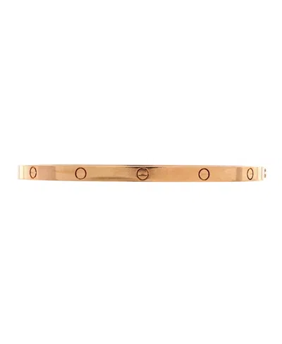 Pre-owned Pre-owned Cartier  Cartier Small Love Bracelet 18k Rose Gold