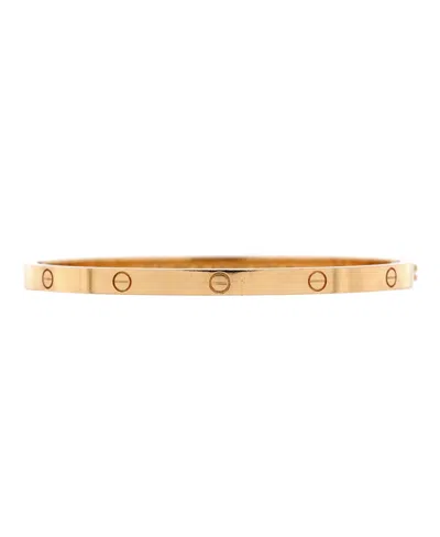 Pre-owned Pre-owned Cartier  Cartier Small Love Bracelet 18k Rose Gold In K Gold