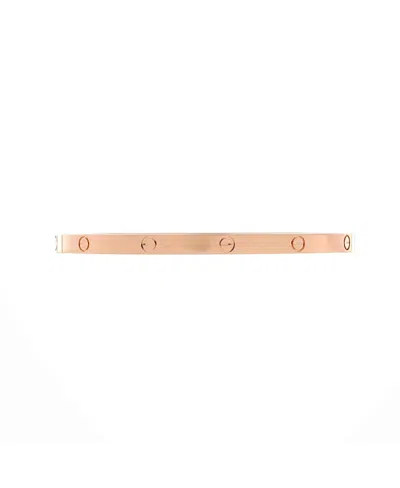 Pre-owned Pre-owned Cartier  Cartier Small Love Bracelet 18k Rose Gold In Pink