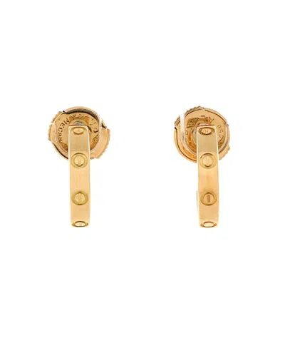 Pre-owned Pre-owned Cartier  Cartier Small Love Hoop Earrings 18k Gold