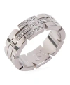 PRE-OWNED CARTIER PRE-OWNED CARTIER TANK FRANCAISE 18K WHITE GOLD RING