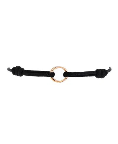 Pre-owned Pre-owned Cartier  Cartier Trinity On Cord Bracelet Silk Cord With 18k Tricolor Gold