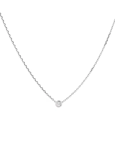 Pre-owned Pre-owned Cartier  Cartier Xs Cartier D'amour Pendant Necklace 18k White Gold And Diamond