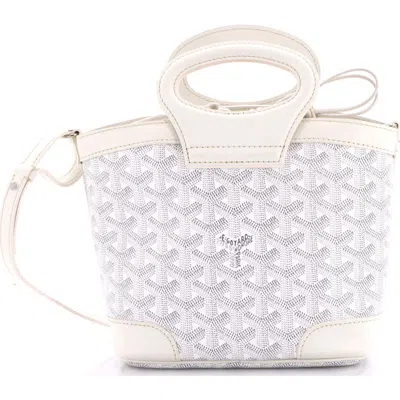 Pre-owned Goyard  Goyard Beluga Bag Coated Canvas Mini In Multi