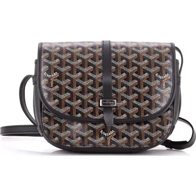 Pre-owned Goyard  Goyard Belvedere Ii Messenger Bag Coated Canvas Pm In Multi