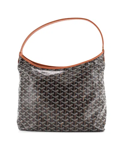 Pre-owned Pre-owned Goyard  Goyard Boheme Hobo Coated Canvas