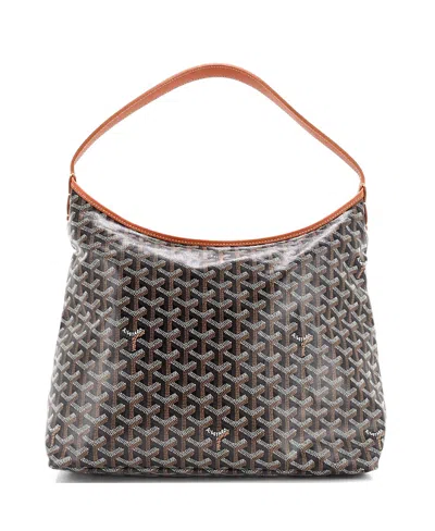 Pre-owned Pre-owned Goyard  Goyard Boheme Hobo Coated Canvas