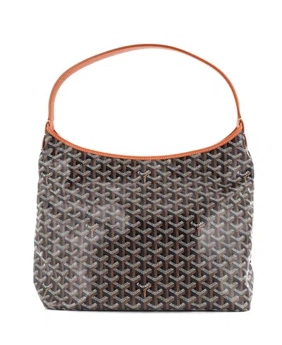 Pre-owned Pre-owned Goyard  Goyard Boheme Hobo Coated Canvas