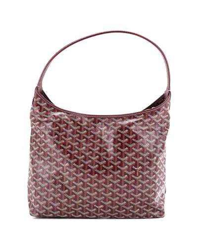 Pre-owned Pre-owned Goyard  Goyard Boheme Hobo Coated Canvas