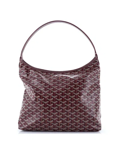 Pre-owned Pre-owned Goyard  Goyard Boheme Hobo Coated Canvas