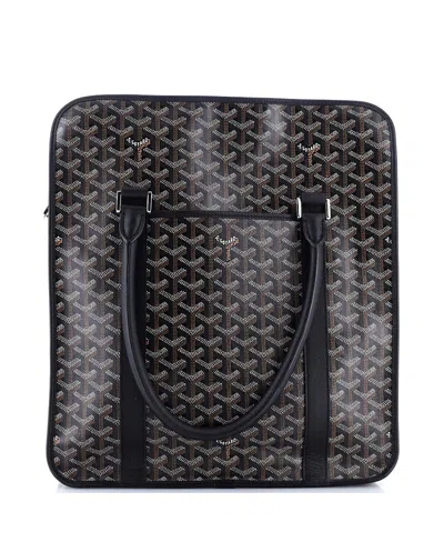 Pre-owned Pre-owned Goyard  Goyard Bourgogne Bag Coated Canvas
