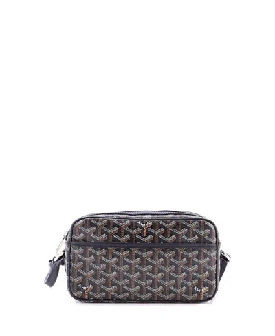 Pre-owned Pre-owned Goyard  Goyard Cap Vert Bag Coated Canvas In Black