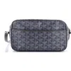 Pre-owned Goyard  Goyard Cap Vert Bag Coated Canvas In Gray